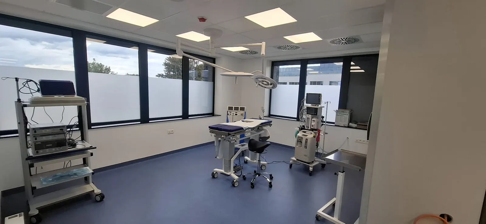 Behandelruimte met LED-verlichting